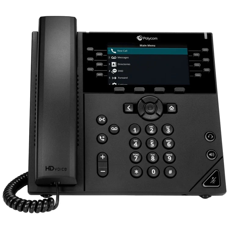 Polycom VVX 450 Gigabit IP Phone (2200-48840-025)
