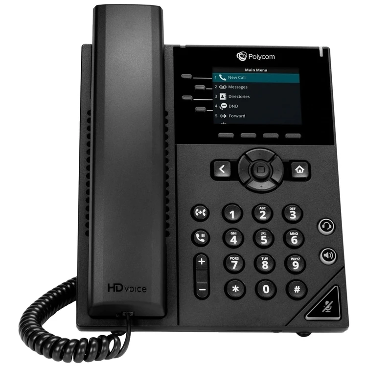 Polycom VVX 250 4-Line Gigabit IP Phone
