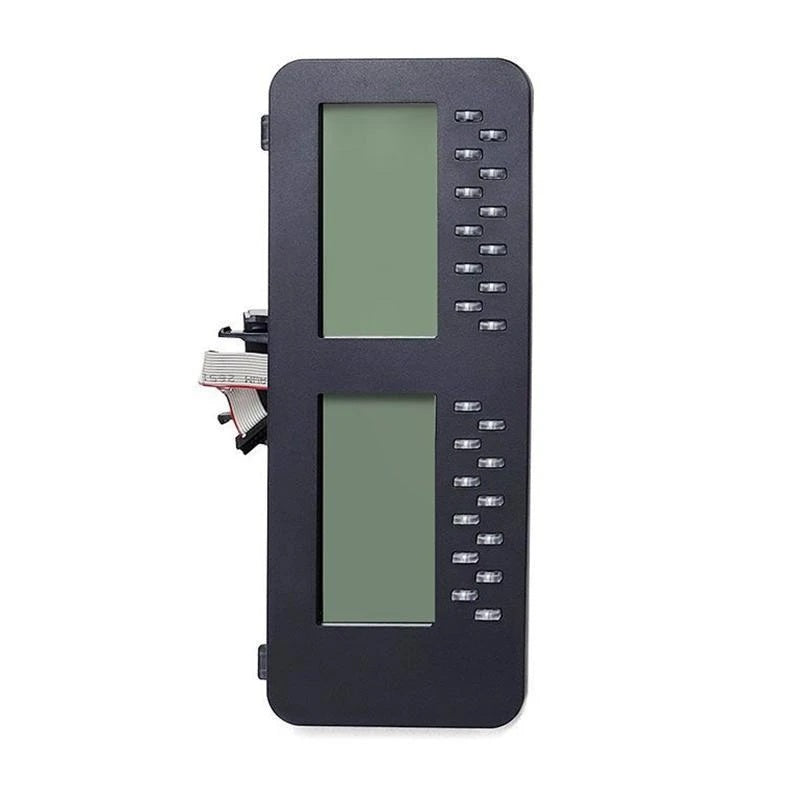 Avaya JBM24 Button Module equipped with dual LEDs (red/green) for line/call status.