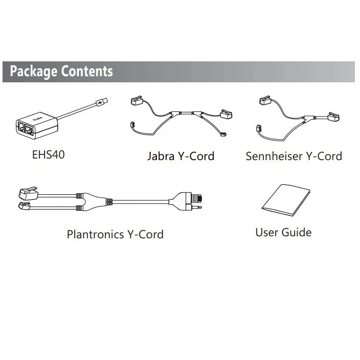 Yealink EHS40 Wireless Headset Adapter