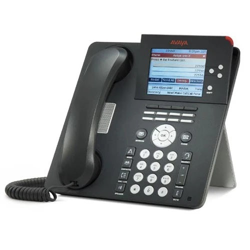 Includes wideband audio, 2-way speakerphone, and 16 programmable buttons.