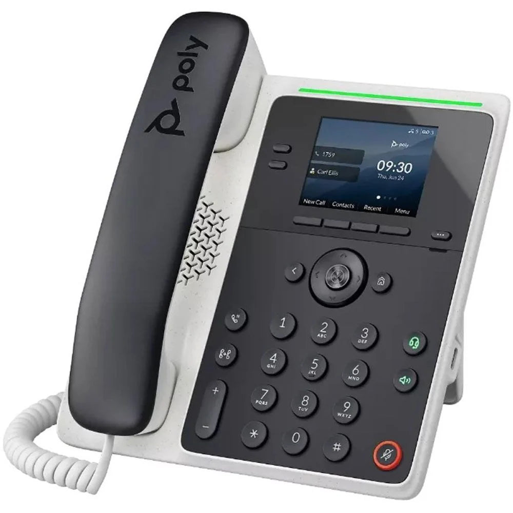Poly Edge E220 Gigabit IP Phone (2200-86990-025, 82M87AA)
