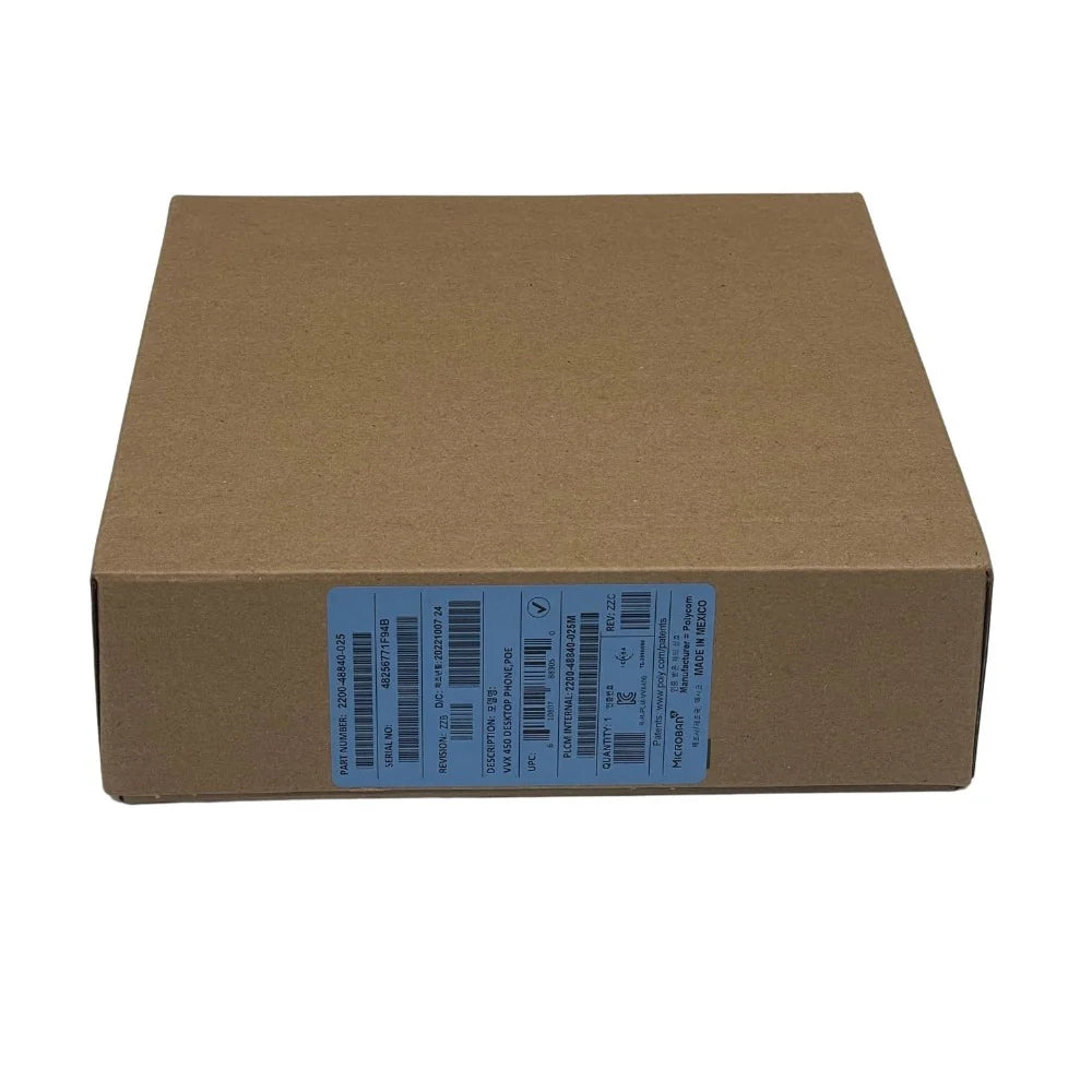 Polycom VVX 450 Gigabit IP Phone (2200-48840-025)