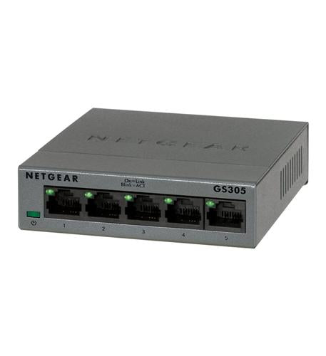 NET-GS305-300PAS 5-Port SOHO Ethernet Switch by Netgear