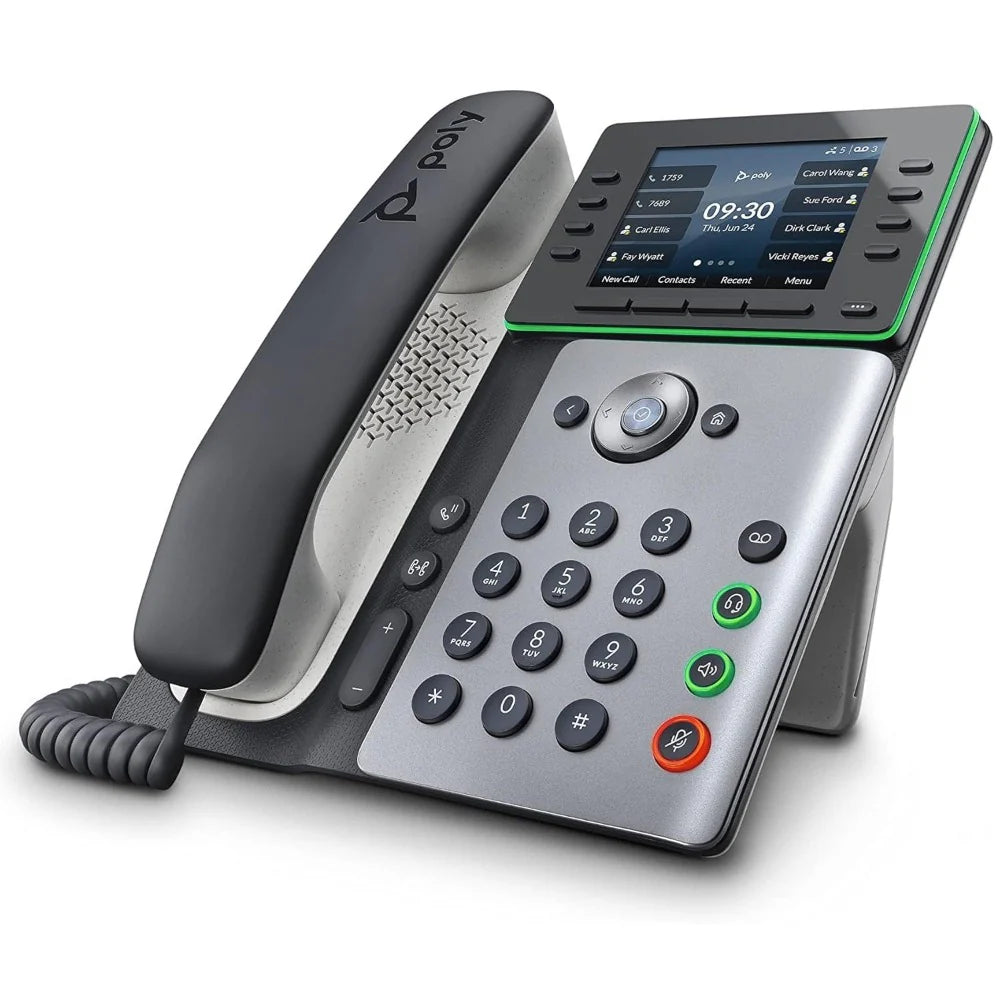 Poly Edge E300 Gigabit IP Phone (2200-87815-025, 82M92AA)