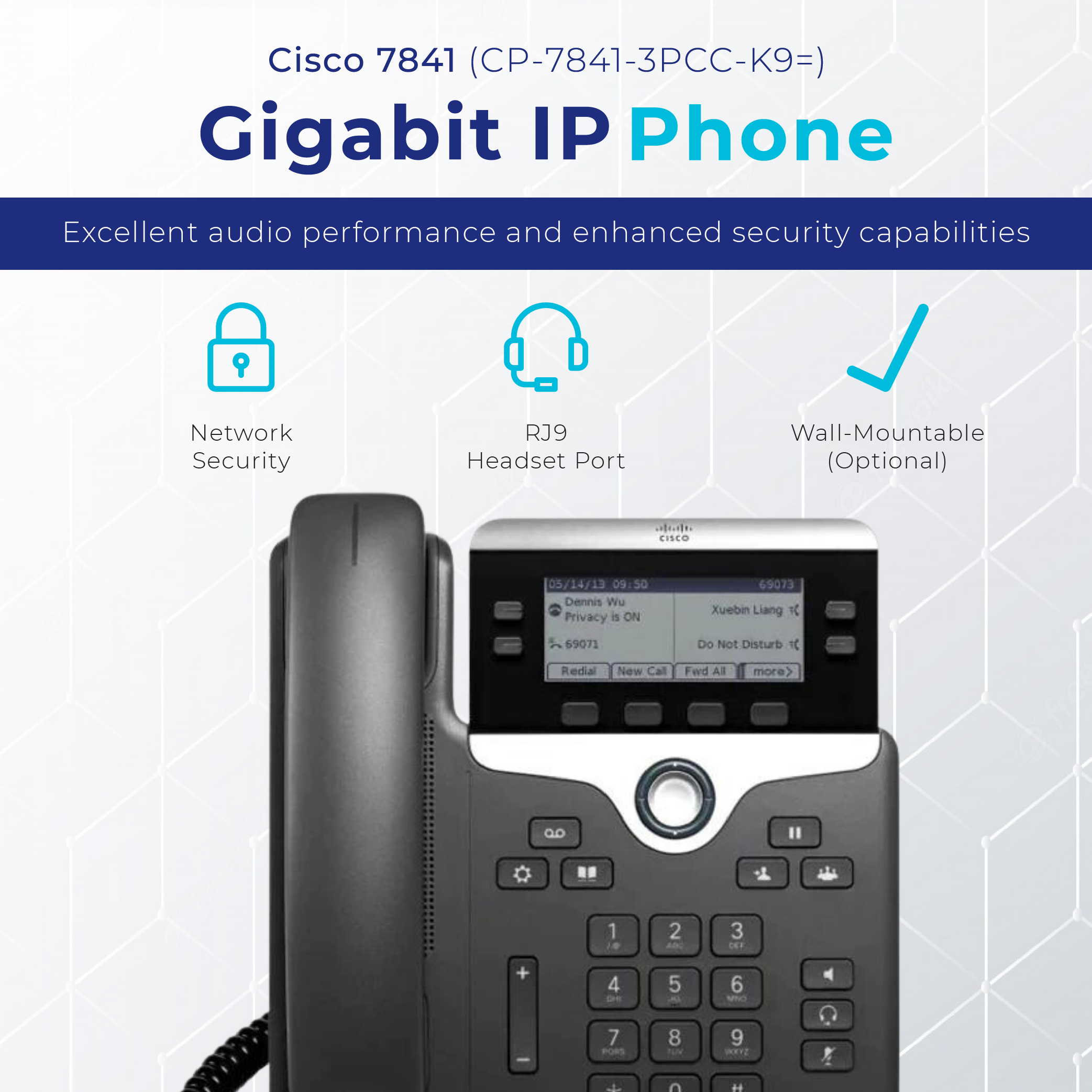 Cisco 7841 Gigabit IP Phone