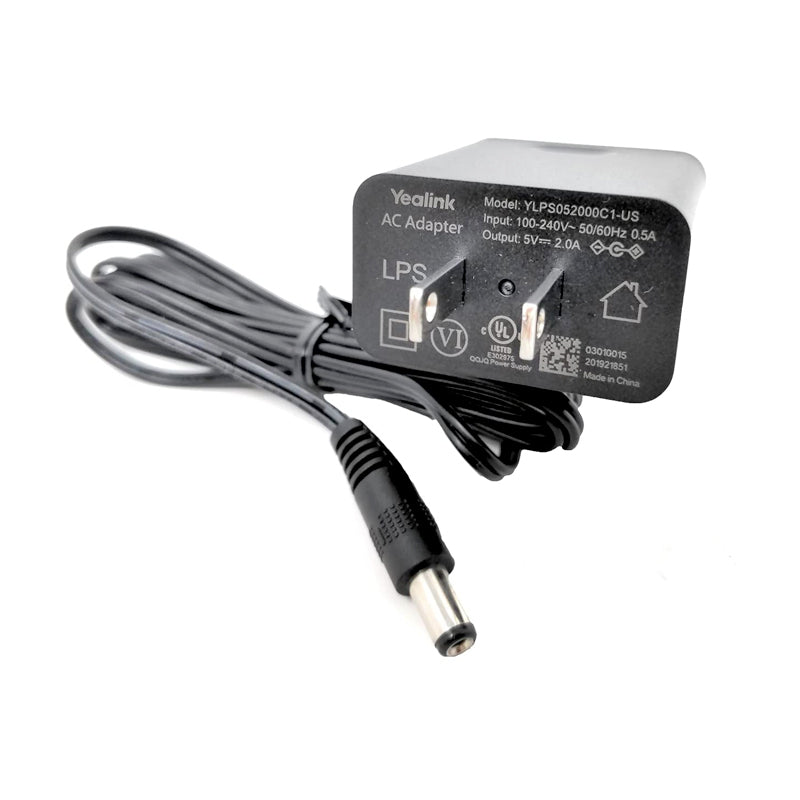 Yealink 5V 2A Power Supply (1.8M) – 33150008