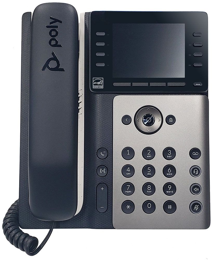 Poly Edge E350 Gigabit IP Phone 2200-87010-025, 82M89AA