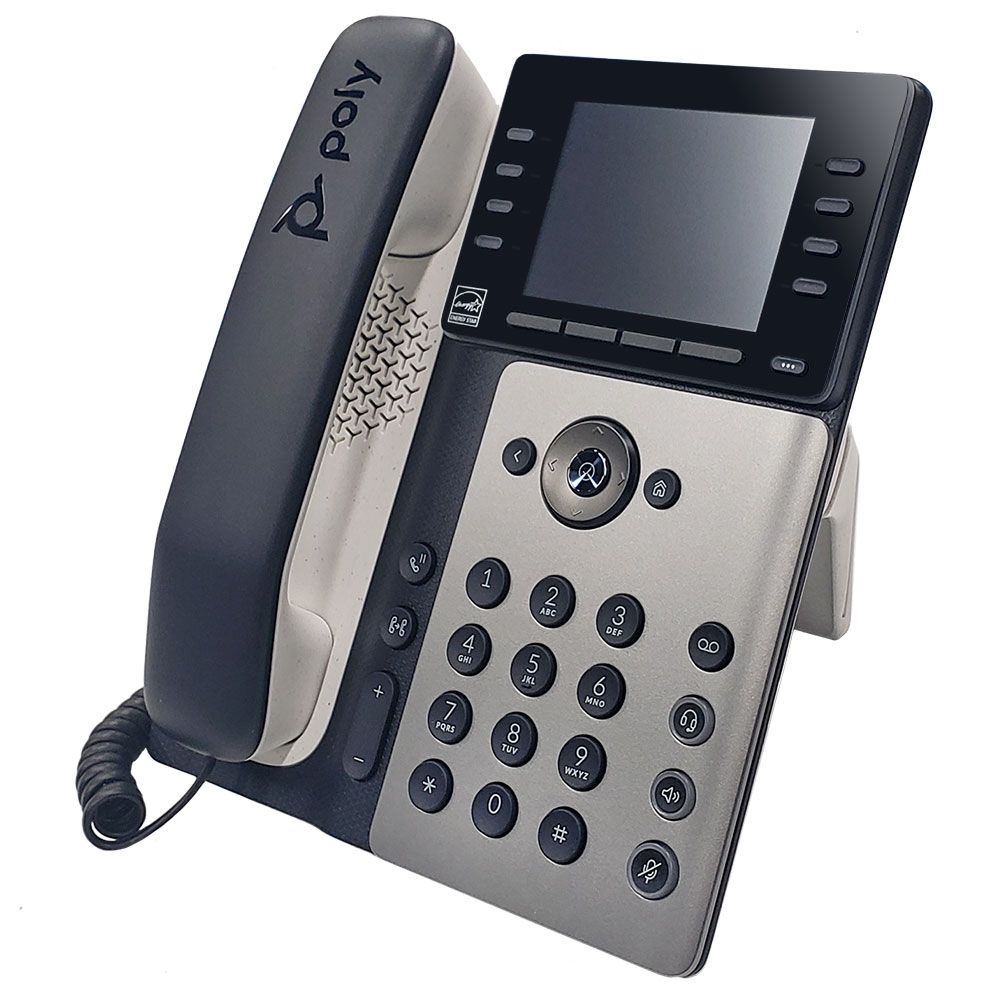 Poly Edge E350 Gigabit IP Phone 2200-87010-025, 82M89AA