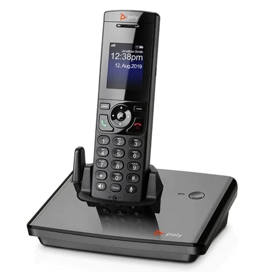 Polycom VVX D230 Cordless Phone Bundle - Replaces D60 - D230 DECT IP