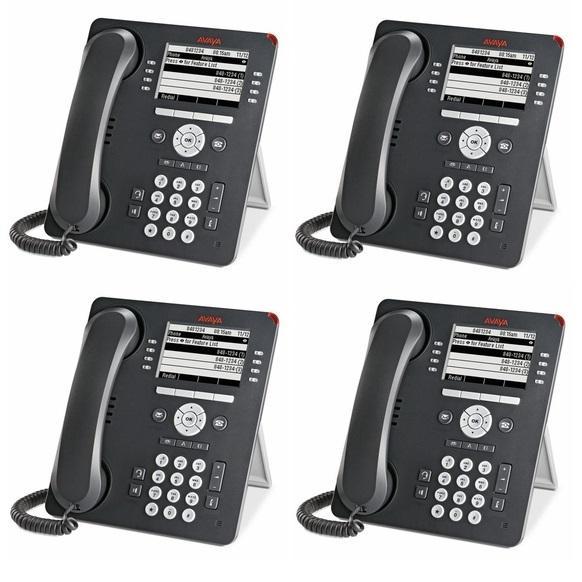Avaya 9608G Gigabit IP Telephone - 4 Pack is designed to improve productivity