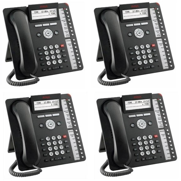 Avaya 1616-I IP Phone 4 Pack puts convenient features and capabilities at your fingertips