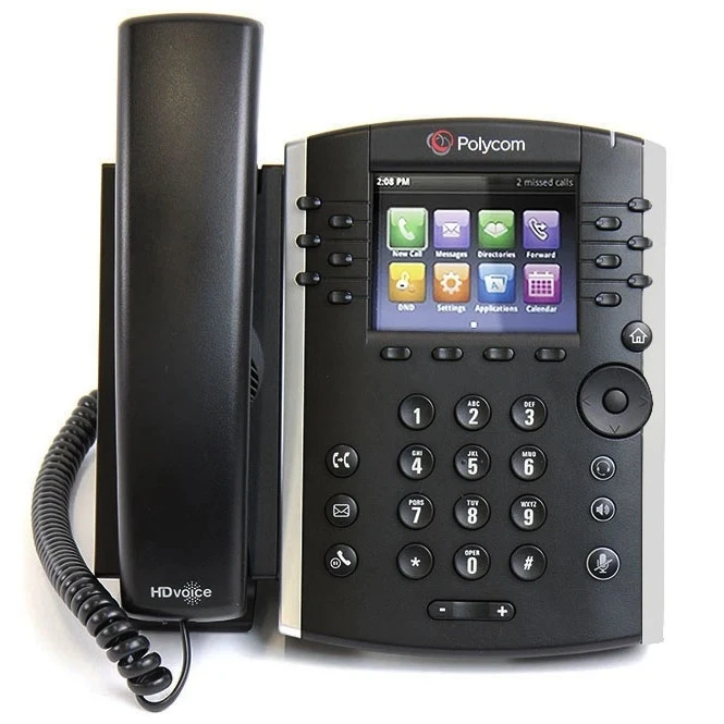 Polycom VVX 411 12-Line Gigabit IP Phone