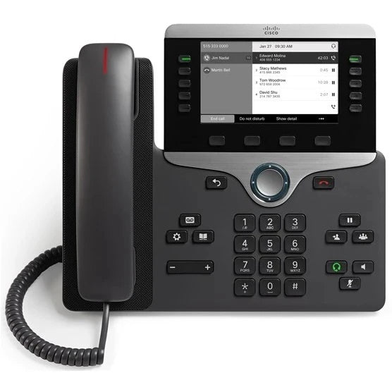 Cisco 8811 Gigabit IP Phone is ideal for knowledge workers, remote workers, and managers