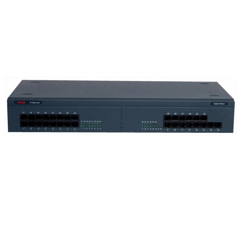The Avaya IP500 Digital Station 30 supports Avaya 1400, 2400, 5400, and 9500 series phones.