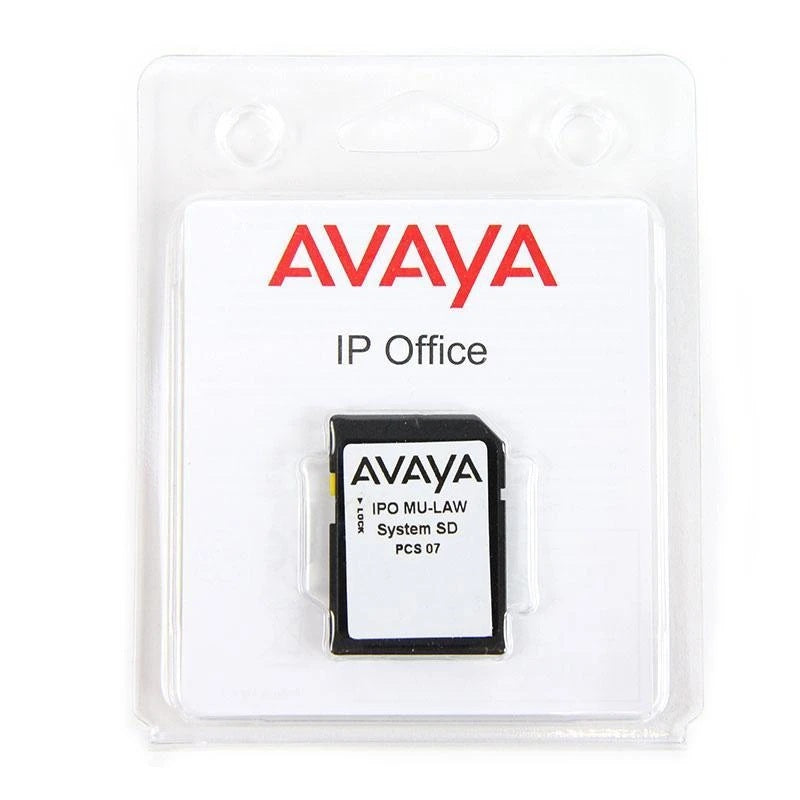 Avaya IP500 V2 System SD Card With Firmware data