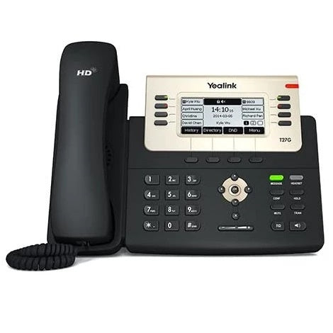 Yealink T27G 6-Line Gigabit IP Phone is a cost-effective and powerful IP solution that will maximize productivity in both small and large office environments.