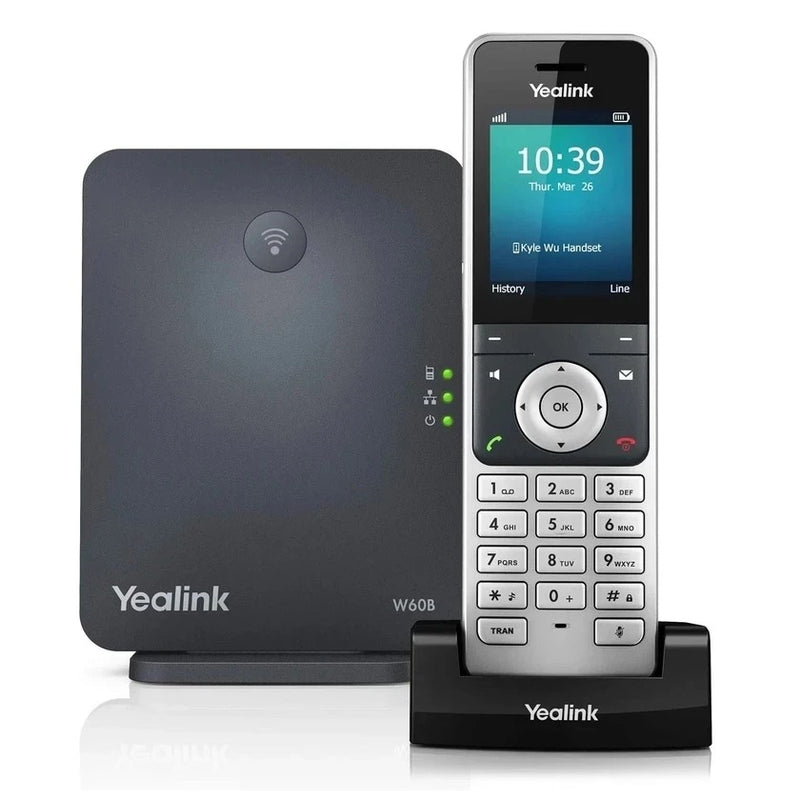 Yealink W60P Wireless IP Phone with W60B Base Station