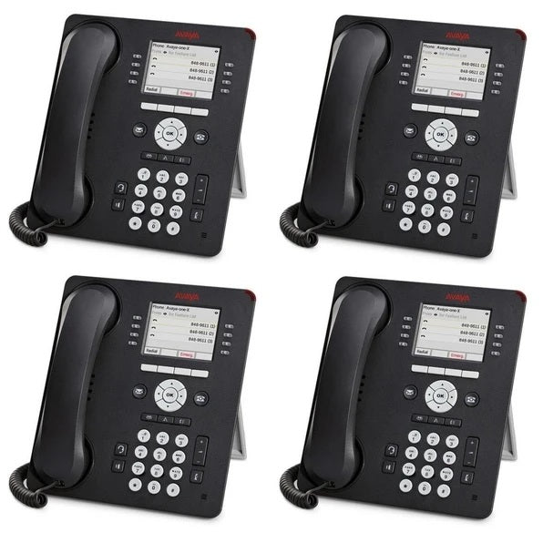 Avaya 9611G Gigabit IP Telephone 4 Pack puts convenient features and capabilities at your fingertips