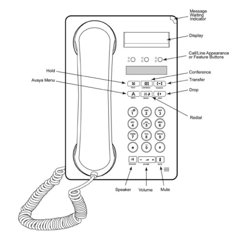 Includes high-quality, 2-way speakerphone and 3 programmable feature buttons.