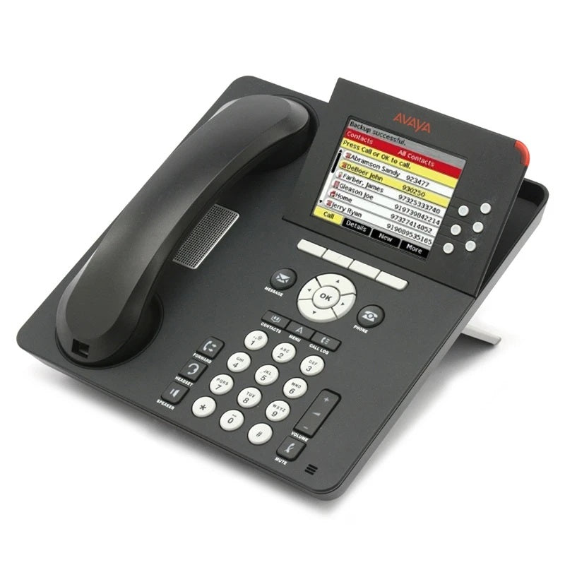 Includes large color display, wideband audio, Gigabit connectivity, 2-way speakerphone, and 24 programmable buttons.