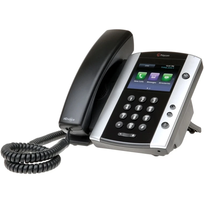 The Polycom VVX 501 IP Phone leverages your IP network to deliver sophisticated voice communications with excellent audio performance and enhanced security capabilities.