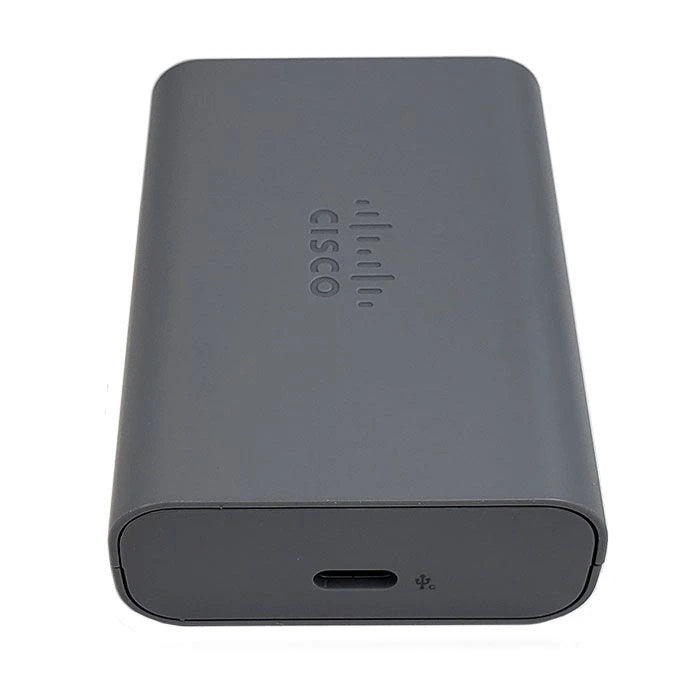 Provides Ethernet data connection to your Cisco 8832 IP Conference phone through USB-C connection