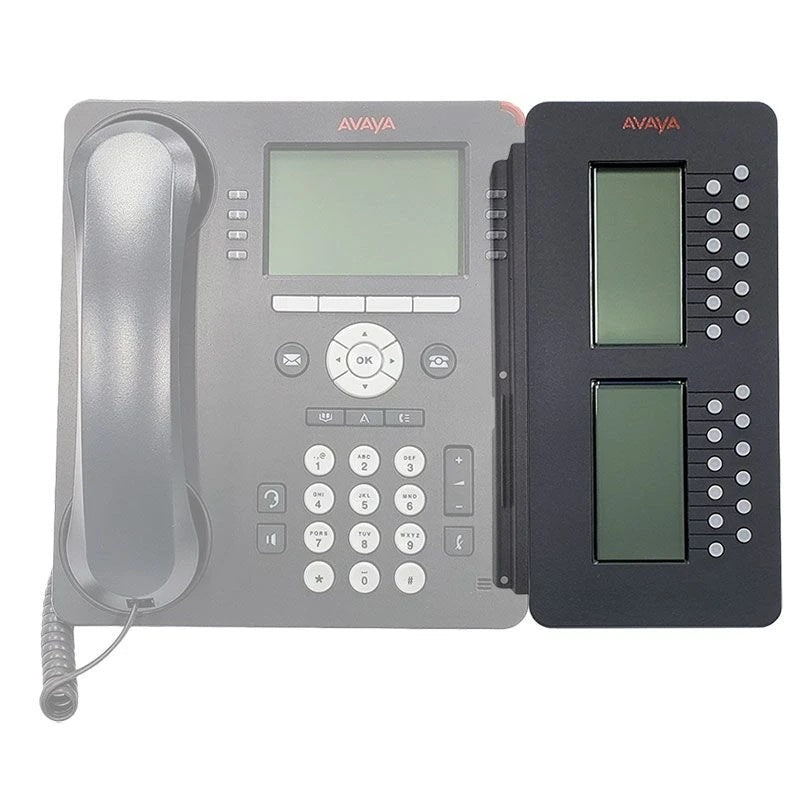 Up to 3 Avaya SBM24’s can be added per phone