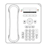  Includes high-quality, 2-way speakerphone