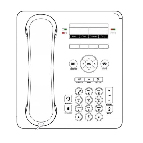  Includes high-quality, 2-way speakerphone