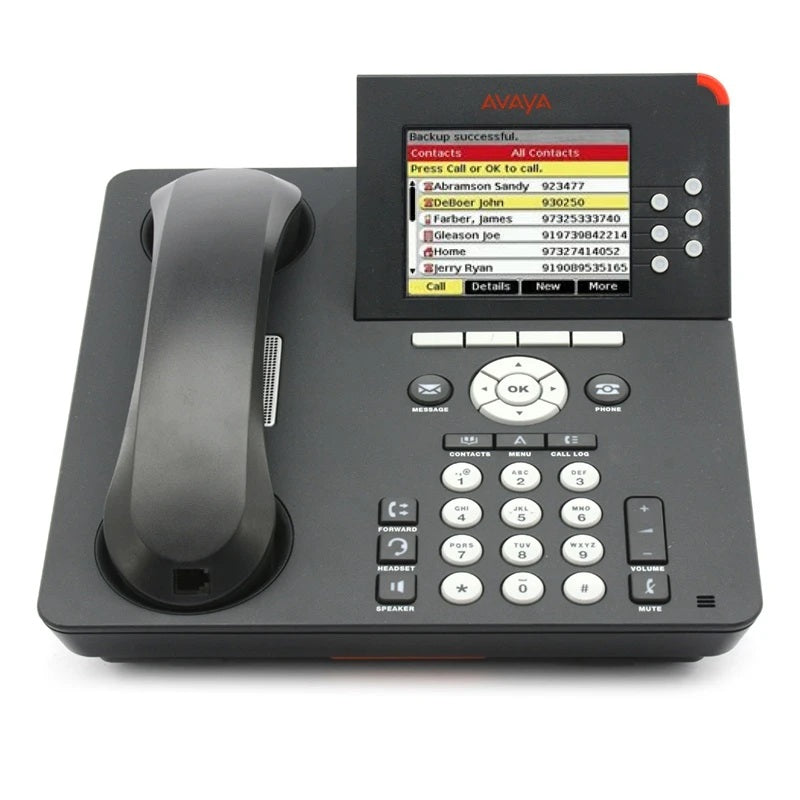 Multi-line IP phone that can handle up to six call appearances