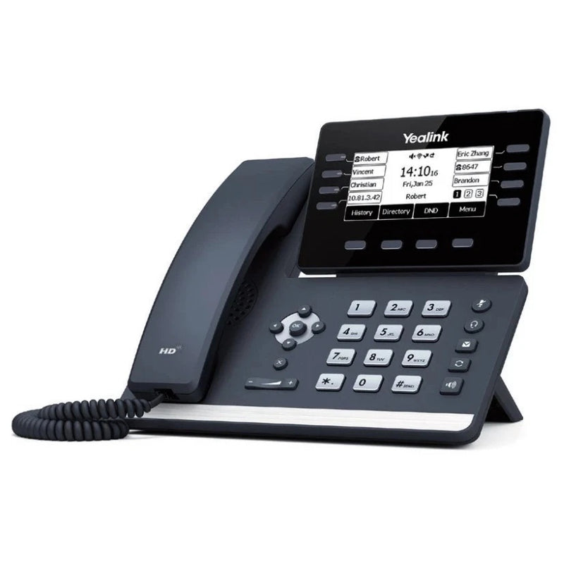 Comes with built-in Bluetooth, built-in Wi-Fi, and supports up to 12 SIP accounts.